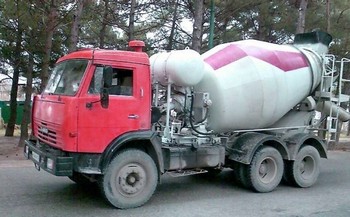 Доставка бетона миксером Иркутск